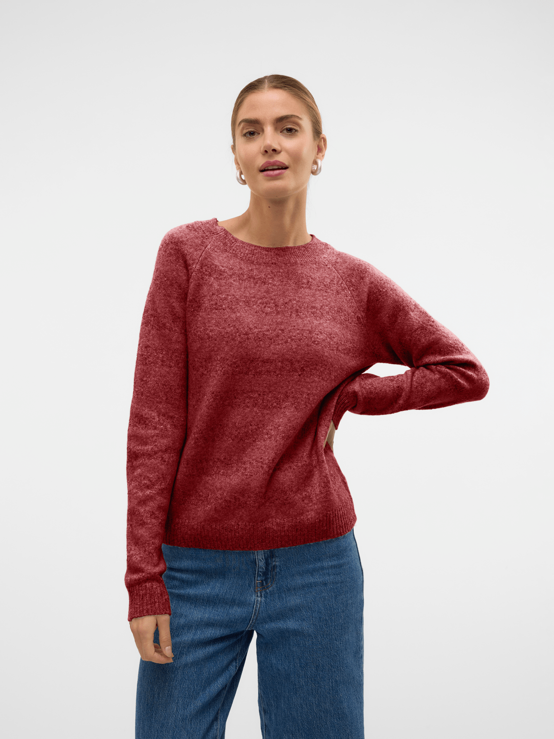 VMDOFFY Pullover - Syrah - VERO MODA & VILA Bergvik